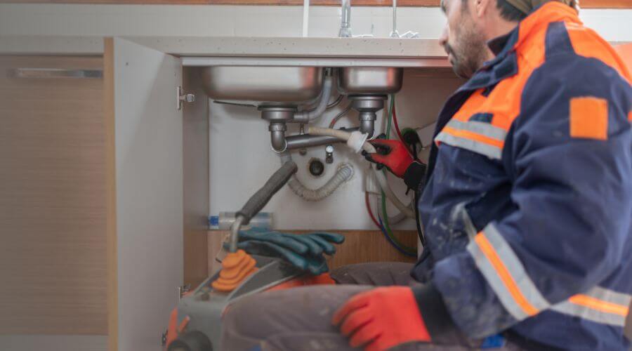 Professional slab leak plumber services in Julian, NC
